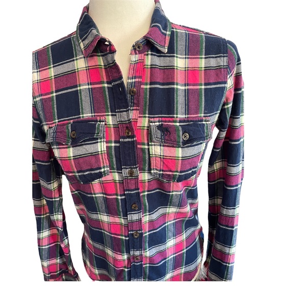 Abercrombie & Fitch Women’s Plaid Shirt - Picture 5 of 8